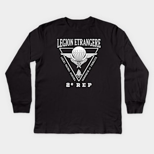 Legion Etrangere Foreign Legion Kids Long Sleeve T-Shirt